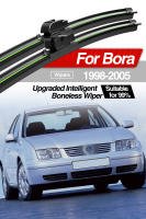 LimpiaParabrisas Antigolpes Para Volkswagen VW Bora 1998-2005 Pares De LimpiaParabrisas De Goma Natural Accesorios Para Ventanas Delanteras - details 0