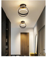 Lámpara De Techo LED Acrílica Moderna Para Interior Instalación Superficial Redonda Cuadrada Corredor Iluminación Doméstica - details 6