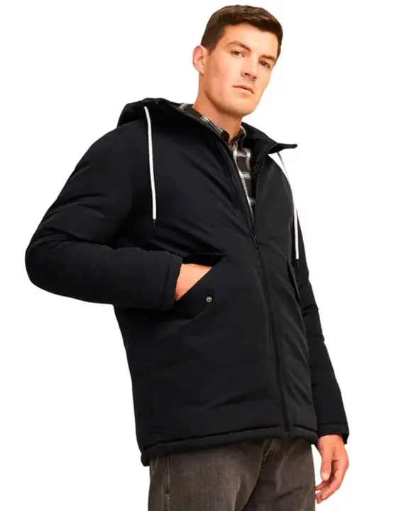 Parka Jack & Jones Rebel 'Jackson' Negro Hombre - 1