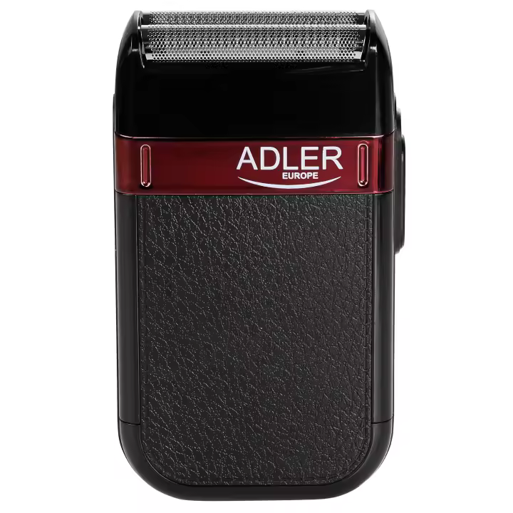 Adler AD2923 Afeitadora Eléctrica en Húmedo y Seco IPX 4 , 2 Cabezales de Láminas, Inalámbrica, Recargable, , Negro - 1