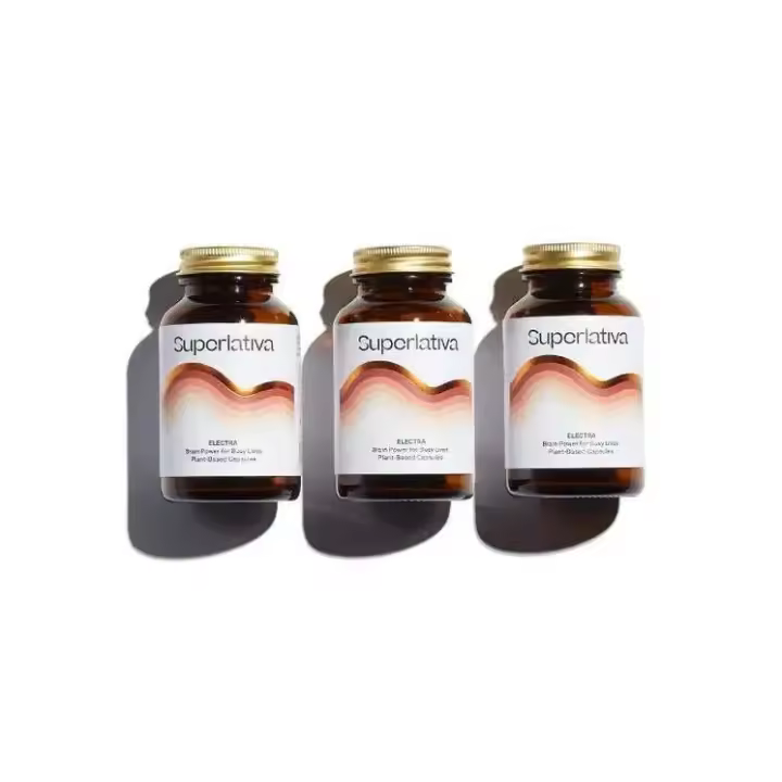 SUPERLATIVA ELECTRA ANTIESTRES Y ANSIEDAD TRIPLO 3x60 CAPSULAS - 1