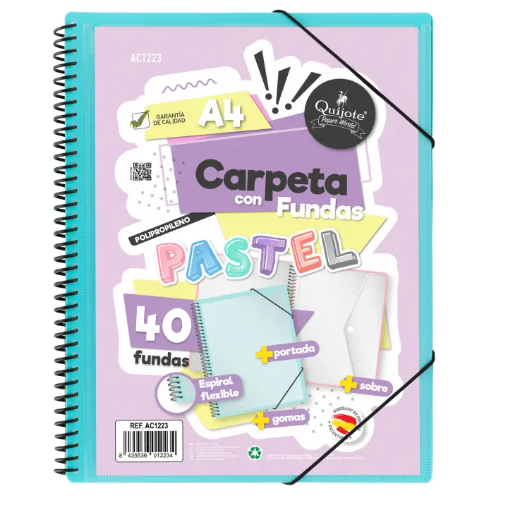 Carpeta Starplast con Fundas Flexibles A4 - 1