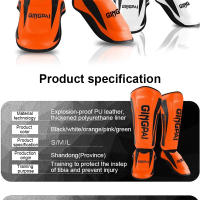 Kickboxing-espinilleras de boxeo para artes marciales, Protector de piernas para Muay Thai, Sanda Wushu, protectores de tobillo para Taekwondo - details 2