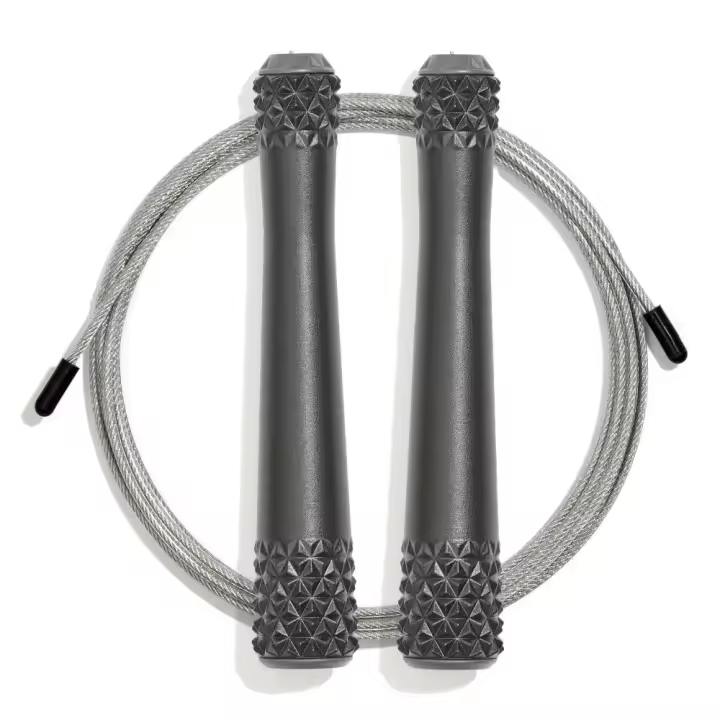 Material musculación Cuerdas Adidas Fitness Comba Skipping Plateado - 1