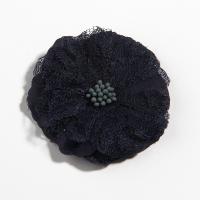10PCS Flores De Encaje Artificial De Tela Para Accesorios De Cabello 5.5CM 2.1'' Decoración De Casa Para Bodas Y Fiestas Arreglo De Bouquet - details 10