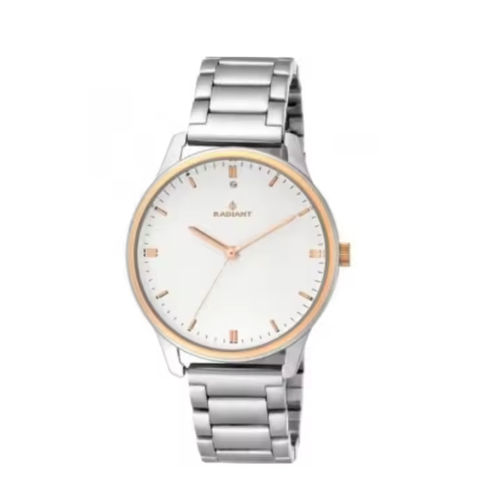 Reloj Radiant Gail RA473203 RADIANT - Movimiento de Cuarzo - Acero Inoxidable - Resistencia Agua 30m - Blanco Oro Rosa - 1
