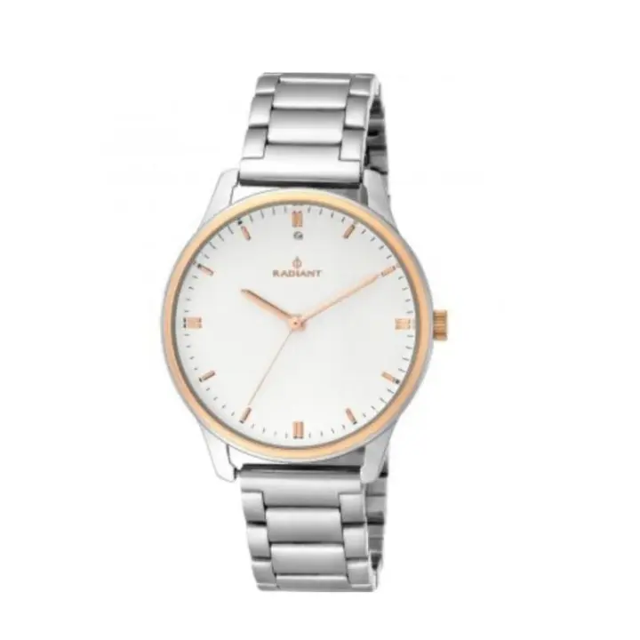 Reloj Radiant Gail RA473203 RADIANT - Movimiento de Cuarzo - Acero Inoxidable - Resistencia Agua 30m - Blanco Oro Rosa - 1