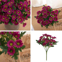 Bellos Girasoles De Seda Para Decoración Navideña Y Hogar Flores Artificiales Bouquet De Dalia Para Bodas Y Aniversarios - details 7
