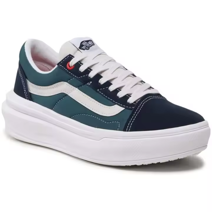 Mochila Vans Old Skool Dress Blues Dark Forest - 1