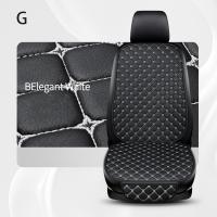 Cubierta De Asiento De Coche De Cuero PU Universal Anti-Rasguños Resistentes Al Desgaste Suaves Para Todas Las Estaciones Cojín De Espalda Minimalista Protector Contra Golpes - details 24