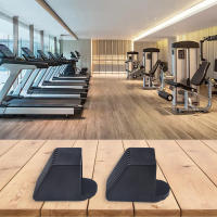 2pcs Protección De Punta Cuadrada Para Equipo De Fitness Cubierta De Goma Para Pies Cubierta De Piso Reemplazo Para Partes De Gimnasio - details 12