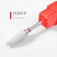 Bits De Uñas De Cerámica Para Taladro Eléctrico Herramienta De Manicura Y Pedicura Cuchilla De Pulido Para Cutícula Y Polvo De Uñas - details 8