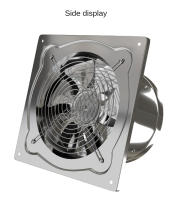 Ventilador De Extractor Incluido 6/7 Pulgadas En Acero Inoxidable Para Baño Y Cocina Tubo De Ventilación Para Ventilador De Pared Y Ventilador De Ventana - details 13
