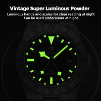 Reloj De Pulsera De Cuarzo Para Hombre ADDIESDIVE GMT 39mm Luminoso Calendario Resistente Al Agua 20ATM Acero Inoxidable - details 8