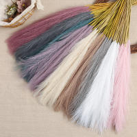 5/10Pcs Pampas Artificial Flor Para Decoración De Hogar Boda Y Jardín Arreglo Floral Falso Planta En Vaso Guirnalda Exterior - details 6