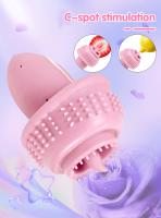 Vibrador De Succión De Pezones Para Mujeres Con Lenguaje Estimulador De Clítoris Masajeador Juguetes Sexuales Para Adultos Material De Silicona Médica - details 4