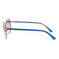 Skechers-Gafas de Sol Hexagonales de Metal SE6288S para Mujer