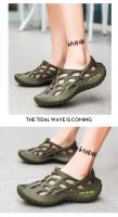 Sandalias De Verano Para Hombre Zapatos Casuales EVA Suaves Zapatillas Planas Tamaño Grande Para Jardín Exterior Playa Comodidad Y Estilo - details 3