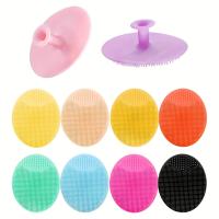 Limpia Cara Exfoliador Facial Escobilla De Limpieza Facial Silicona Para Eliminar Acné Y Caspa Pinos Tamaño S No Eléctrica - details 0