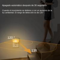 Lámpara Nocturna LED Con Sensor De Movimiento EU Plug Para Decoración De Habitaciones De Niños Pasillo Escaleras WC Lámpara Nocturna Para El Lado Del Cama - details 12