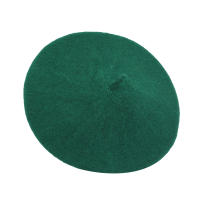 Gorro De Lana Térmico Para Bebés Y Niñas Estilo Francés Retro Vintage Beret Elegante De Color Sólido Para Invierno - details 10