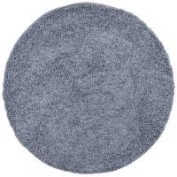 vidaXL Alfombra peluda de pelo largo moderna PAMPLONA Ø 100 cm Color Antracita,  Beige,  Crema y mas Alfombras de área  Alfombra de Piso para Sala de Estar Dormitorio Habitación Salón - details 7