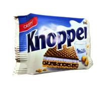 CRISPY KNOPPER MILK CAJA DE BARRITAS 24 UNIDADES 25G - details 1