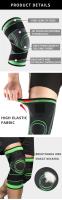 Pantorrilla Compresión Con Correas Ajustables Para Correr Y Deportes Uso Diario Alivio Del Esfuerzo Articular Protección Y Soporte - details 2
