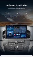 Junsun-reproductor Multimedia X7 MAX para coche Radio con Android CarPlay inalámbrico voz IA 2K 13.1 pulgadas para Buick Regal Opel Insignia 2009 2010 2011 2012 2013 - details 0