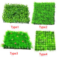 Pared De Plantas Artificiales 3D 25x25cm Matriz De Hierba Falso Plantas Verde Permanente Panel De Falso Césped Decoración Para El Hogar Y Jardín - details 0