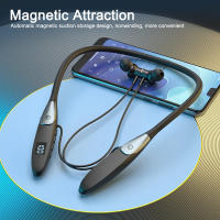 Auriculares Bluetooth 5.3 Inalámbricos De 60 Horas Con Micrófono Y Estuche Neopreno Para Deporte Resistente Al Agua IPX5 Estéreo Bass Neckband - details 2