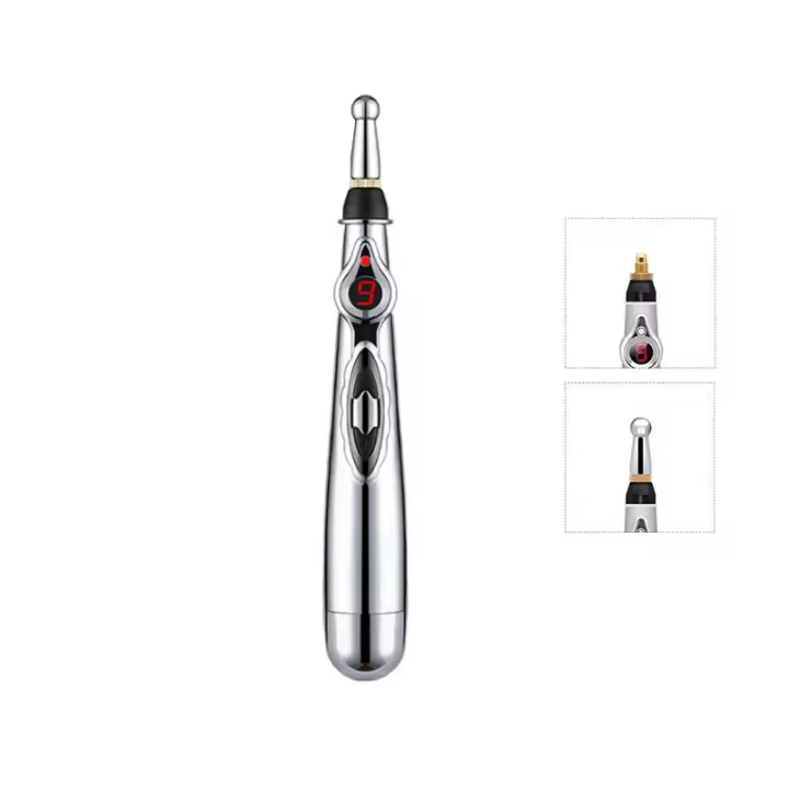 Pluma De Acupuntura Eléctrica Potente Para Masajes En Casa Precisión En Puntos De Acupuntura Y Energización De Meridianos - 1