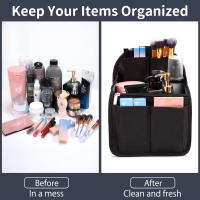 Organizador de mochila impermeable de Nailon con múltiples bolsos para Viajes y Uso Diario. ¡Práctico y funcional! - details 1