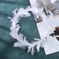 Diadema De Plumas LED Para Mujeres Corona De Ángel Luminosa Para Fiestas Boda Festival Cumpleaños Headband De Luz - details 4