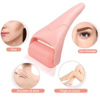 1pc Rodillo De Hielo Masajeador Para Musculos Superficiales Y Cuidado De La Piel Con Mango De Plástico Herramienta Multiusos Para El Rostro - details 4