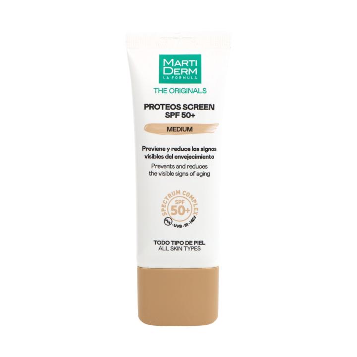 Martiderm Proteos Screen SPF 50+ Crema Fluida con Color 40ml — oferta en Miravia