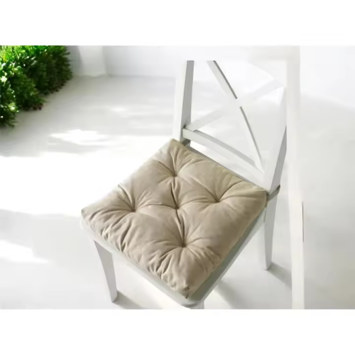 Cojines para Silla, 45x45x7 CM, Efecto Tridimensional, Relleno de 100% Poliéster, Ideal para Comedor, Terraza, Salón y Restaurante,, Fabricado en España - 1