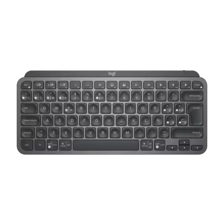 Teclado logitech mx keys grafito wireless inalambrico qwerty español - 1