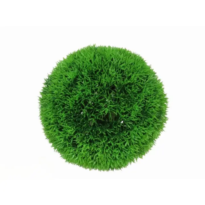 Gerimport Bola hierba artificial verde 22 cm diámetro - 1