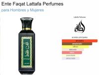Perfume árabe unisex Ente Faqat Lattafa 100ml,Fragancia femenina y masculina especiada, duradera, única ,Perfume de hombre y de mujer oriental NOVEDAD - details 0