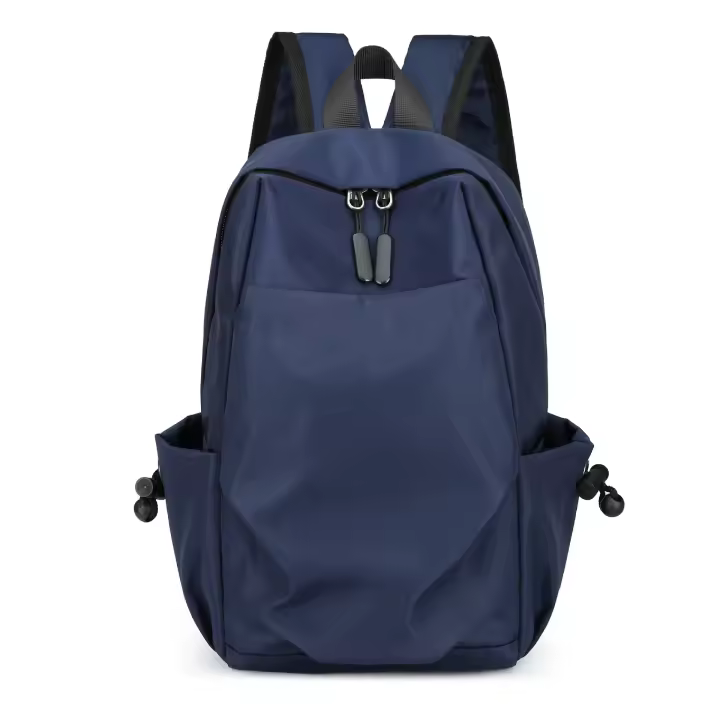 Mochila Mini Para Hombre Negra De Moda Pequeña Bolso De Hombro Escolar Impermeable De Lona Diseñador Deportes Y Viajes 2023 - 1