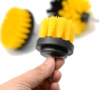 Kit de 3 cepillos y taladro eléctricos para fregar alfombras, superficies de baño, bañeras, muebles, duchas, azulejos, neumáticos, herramienta de limpieza - details 2
