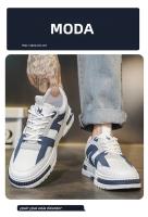 Zapatos De Deporte Para Hombre Con Malla Transpirable Plataforma Antideslizante Resistente Al Desgaste Para Senderismo Casuales De Otoño Zapatos Trend - details 1