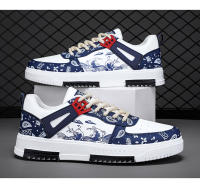 Zapatos De Cuero Y Lona Para Hombre Zapatillas De Cuero Con Transpirabilidad Estilo Coreano Casual Zapatos De Temporada Primavera/otoño - details 14
