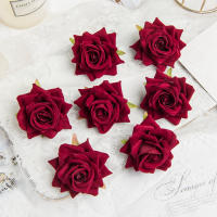 100Pcs Rosas De Seda Artificiales Para Decoración De Boda Navidad Hogar Jardín Arco DIY Regalo Caja De Caramelos Mayorista - details 16