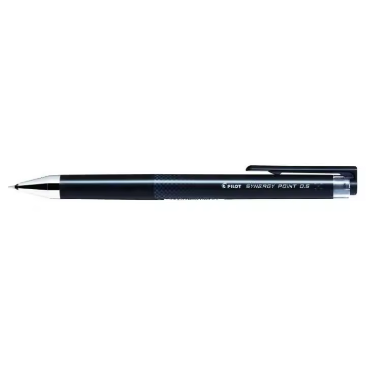 Pilot boligrafo de gel synergy point retractil - recargable - punta fina 0.5mm - trazo 0.25mm - color negro (12 uds) - 1