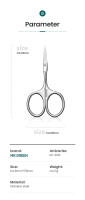 Tijeras De Cejas Curvadas MR.GREEN Tijeras De Cutícula Acero Inoxidable Herramienta De Afeitar Para Manicura Y Peluquería Profesional - details 10