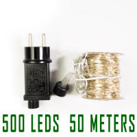 Luces De Navidad LED Impermeables 10-200m Para Jardín Fiesta Decoración Arbolado Matrimonio DIY Con Enchufe Incluido - details 4