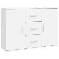 Aparador de madera contrachapada 91x29,5x65 cm Mueble de Almacenaje de Salón, Buffet para salón, Armario Auxiliar, Armario de Almacenamiento - details 6