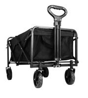 Carro de Mano Plegable Carrito de Playa y Transporte para Jardín Casa Almacén 4 Ruedas, todoterreno. - details 0